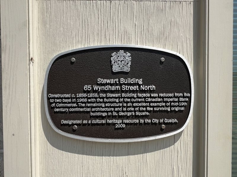 Stewart Building Marker image. Click for full size.