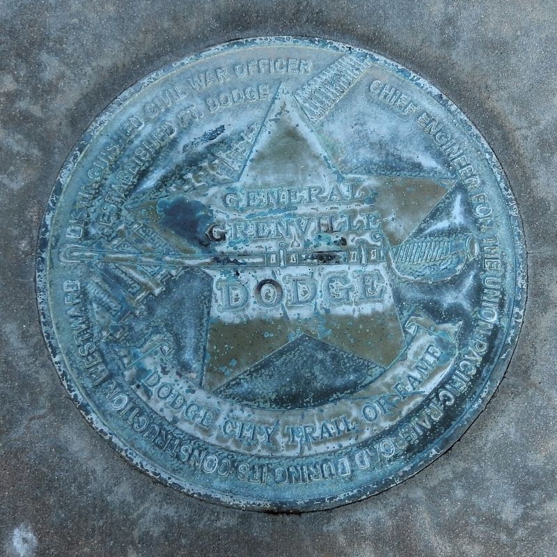 General Grenville Dodge Marker image. Click for full size.