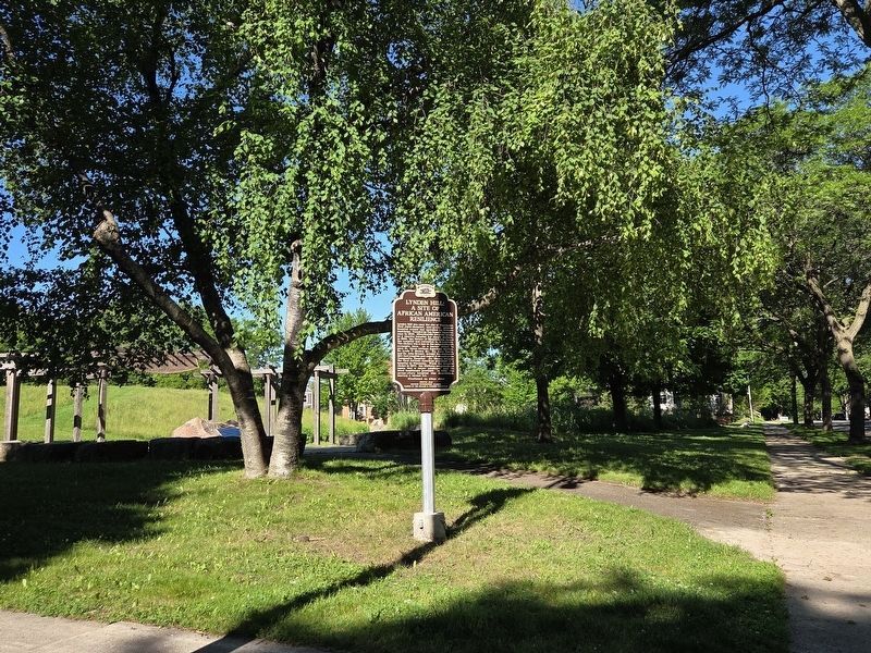 Lynden Hill: A Site of African American Resilience Marker. Click for full size. Lynden Hill: A Site of African American Resilience Marker image. Click for full size.