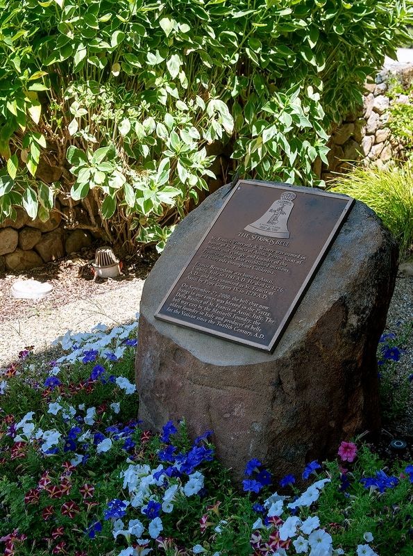 The St. Francis Bell Marker image. Click for full size.