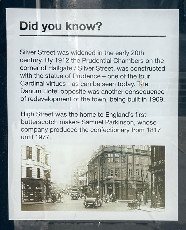 Silver Street Marker image. Click for full size.