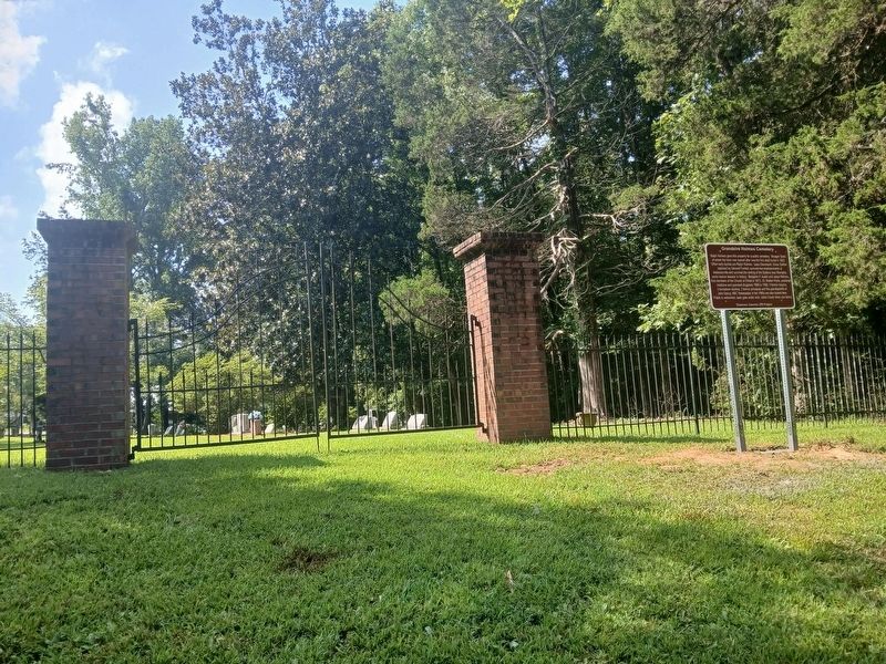 Area of Grandsire Holmes Cemetery Marker. Click for full size. Area of Grandsire Holmes Cemetery Marker image. Click for full size.