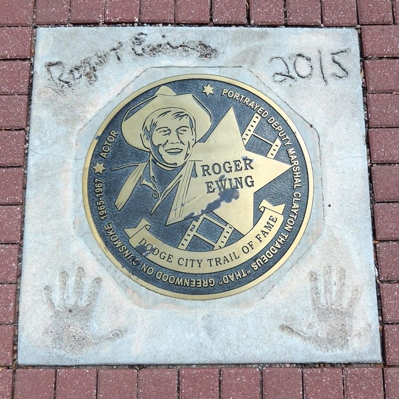 Roger Ewing Marker. Click for full size. Roger Ewing Marker image. Click for full size.
