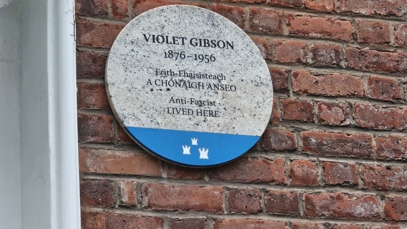 Violet Gibson Marker. Click for full size. Violet Gibson Marker image. Click for full size.