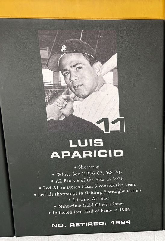 Luis Aparicio Marker image. Click for full size.
