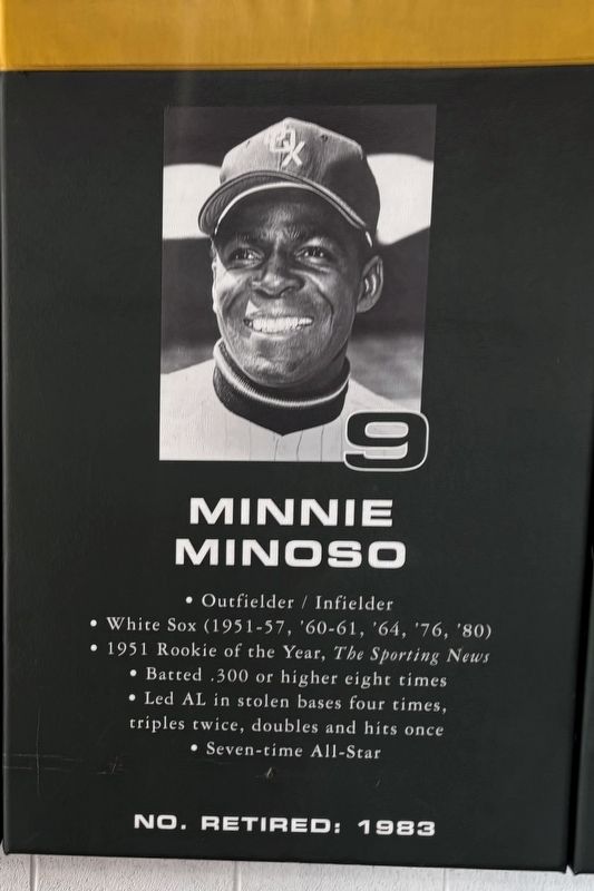 Minnie Minoso Marker. Click for full size. Minnie Minoso Marker image. Click for full size.