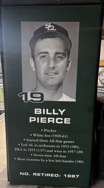 Billy Pierce Marker. Click for full size. Billy Pierce Marker image. Click for full size.