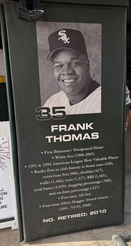 Frank Thomas Marker. Click for full size. Frank Thomas Marker image. Click for full size.