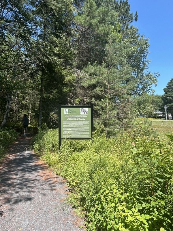 Gould Hoyt and George Peroni Memorial Forest and Picnic Area Marker. Click for full size. Gould Hoyt and George Peroni Memorial Forest and Picnic Area Marker image. Click for full size.