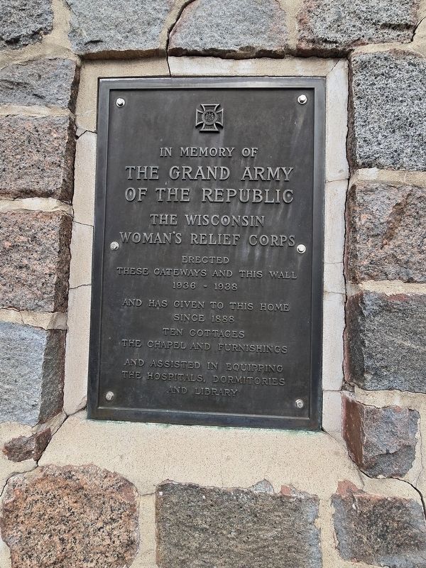 IN MEMORY OF THE GRAND ARMY OF THE REPUBLIC Marker image. Click for full size.