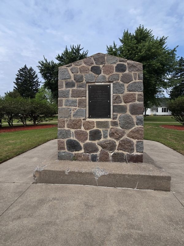 IN MEMORY OF THE GRAND ARMY OF THE REPUBLIC Marker image. Click for full size.