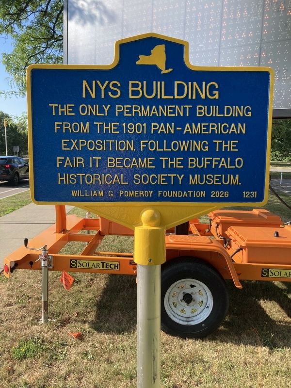 NYS Building Marker. Click for full size. NYS Building Marker image. Click for full size.