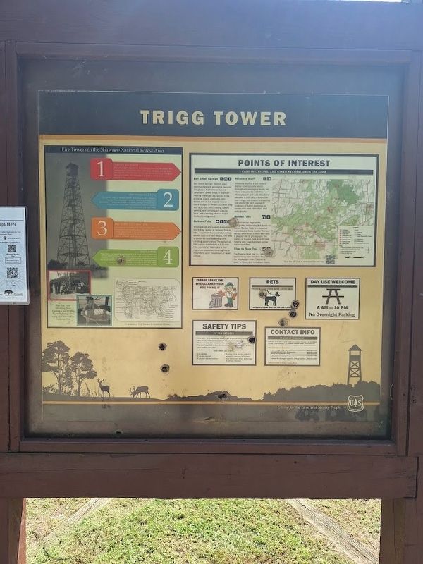 Trigg Tower Marker image. Click for full size.