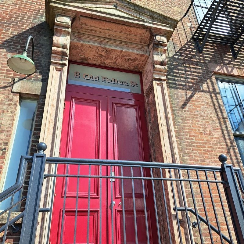 8 Old Fulton Street. Click for full size. 8 Old Fulton Street image. Click for full size.