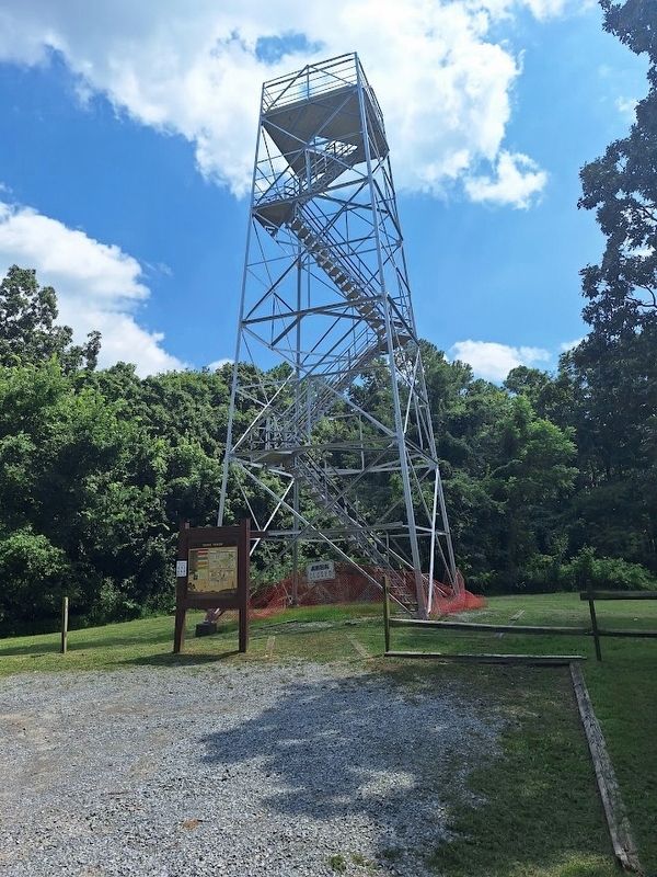 Trigg Tower Marker image. Click for full size.