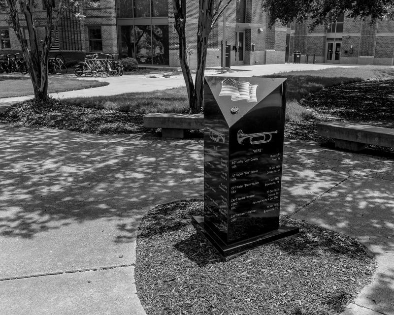 Texas A&M University Vietnam Memorial side of marker. Click for full size. Texas A&M University Vietnam Memorial side of marker image. Click for full size.