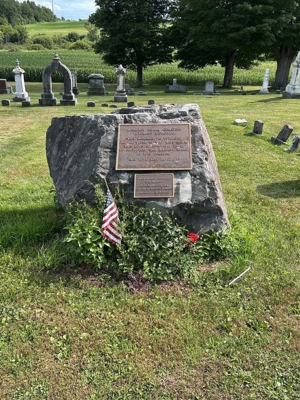 Elbridge Rural Cemetery Veterans Memorial. Click for full size. Elbridge Rural Cemetery Veterans Memorial image. Click for full size.