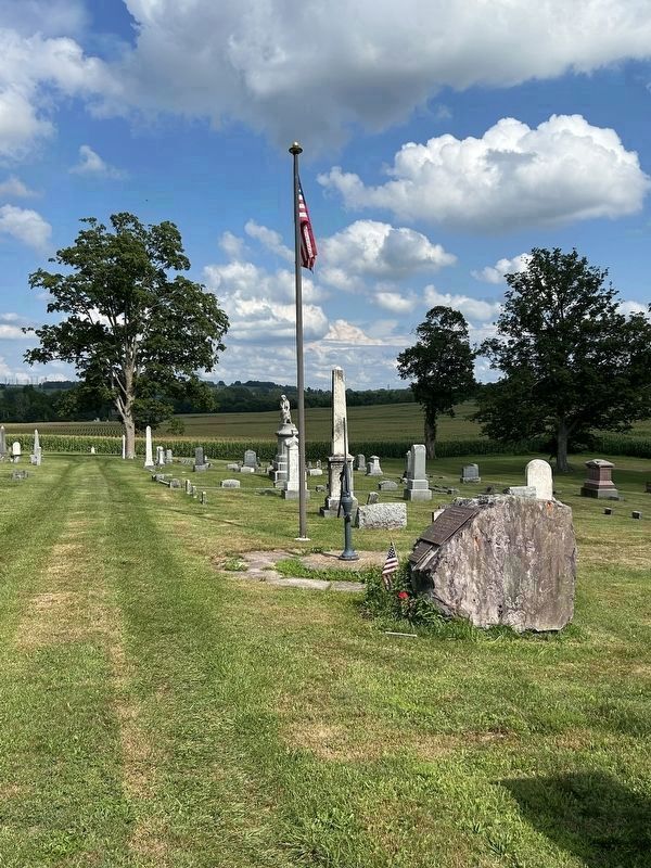 Elbridge Rural Cemetery Veterans Memorial. Click for full size. Elbridge Rural Cemetery Veterans Memorial image. Click for full size.