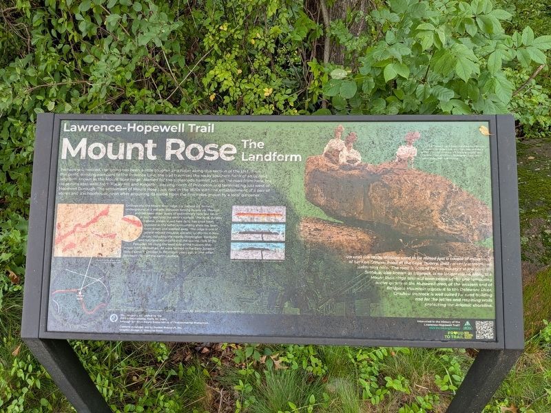 Mount Rose The Landform Marker. Click for full size. Mount Rose The Landform Marker image. Click for full size.