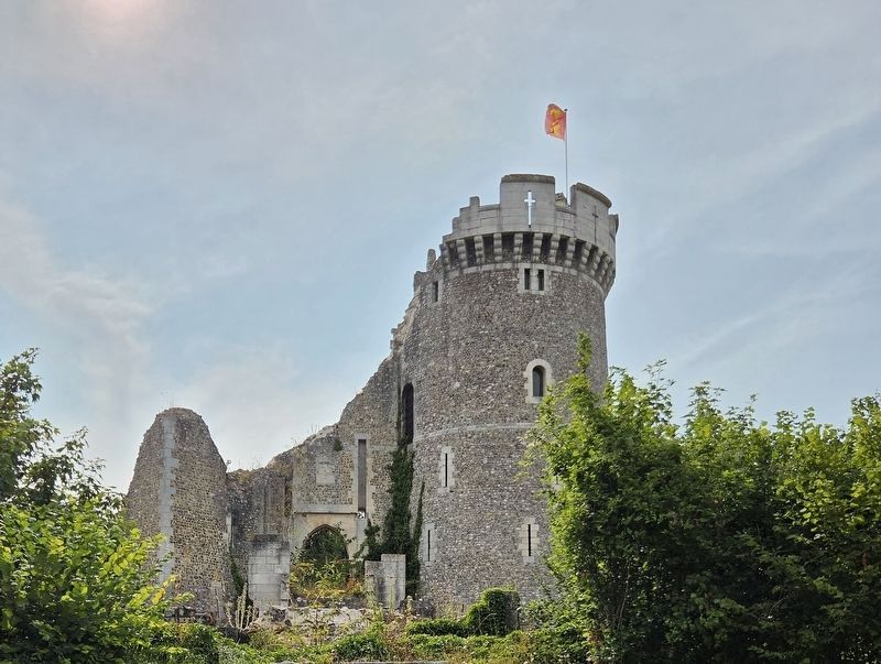 Combat du château Robert le Diable / The Battle of Robert the Devil’s Castle Marker. Click for full size. Combat du château Robert le Diable / The Battle of Robert the Devil’s Castle Marker image. Click for full size.