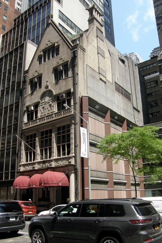 Friars Club. Click for full size. Friars Club image. Click for full size.
