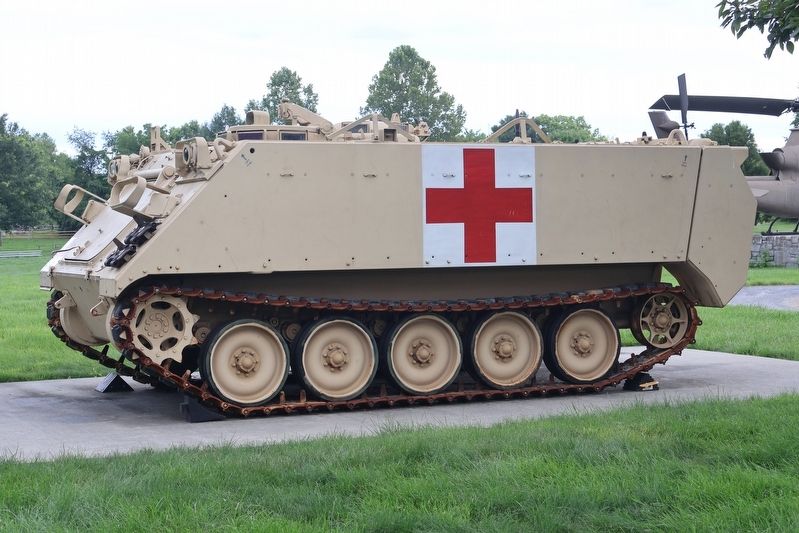 An M113 as a field ambulance. Click for full size. An M113 as a field ambulance image. Click for full size.