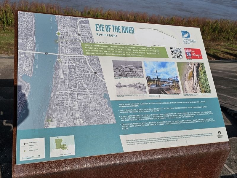 Eye of the River Marker. Click for full size. Eye of the River Marker image. Click for full size.
