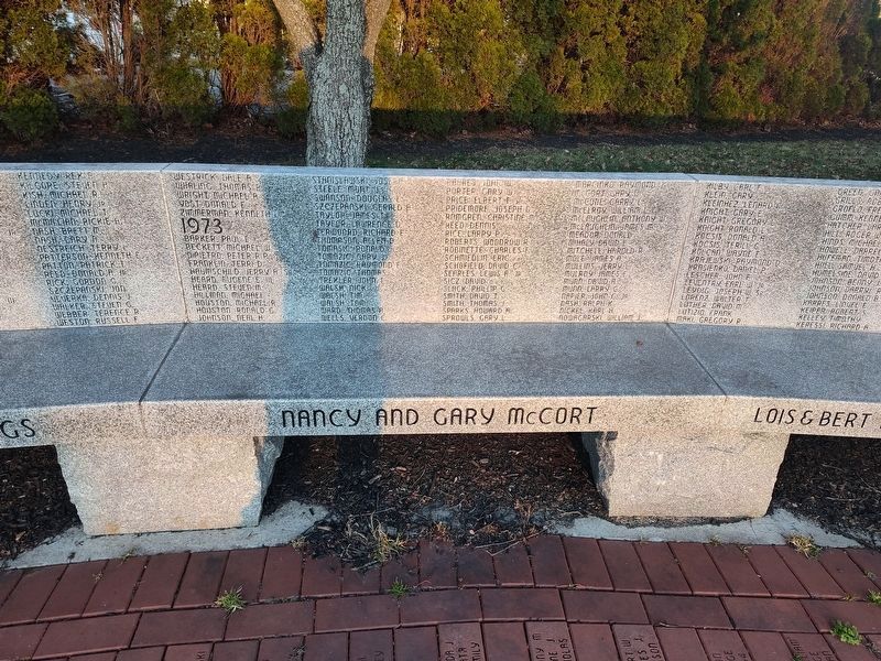 Eaton Township Veterans Memorial. Click for full size. Eaton Township Veterans Memorial image. Click for full size.