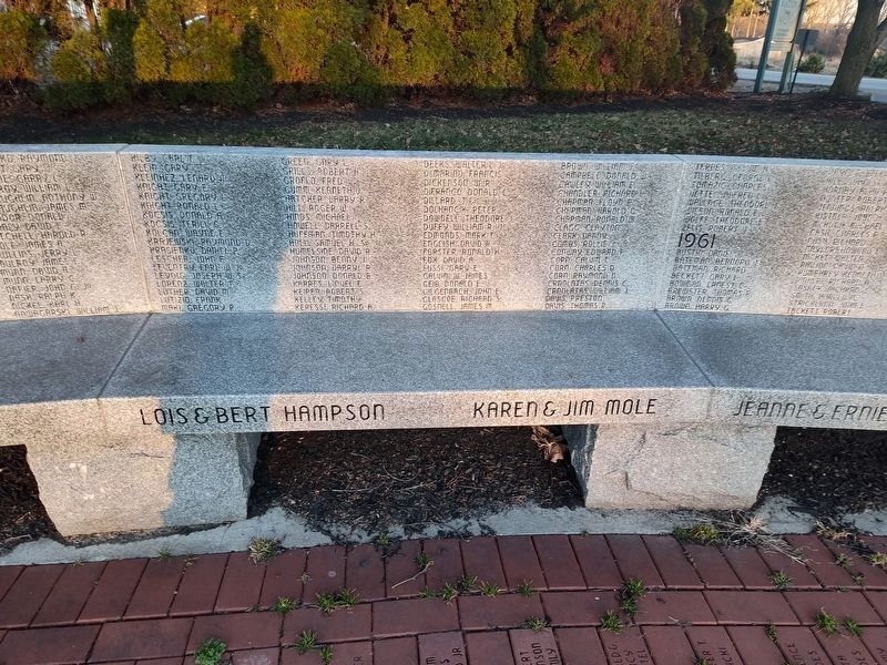 Eaton Township Veterans Memorial. Click for full size. Eaton Township Veterans Memorial image. Click for full size.