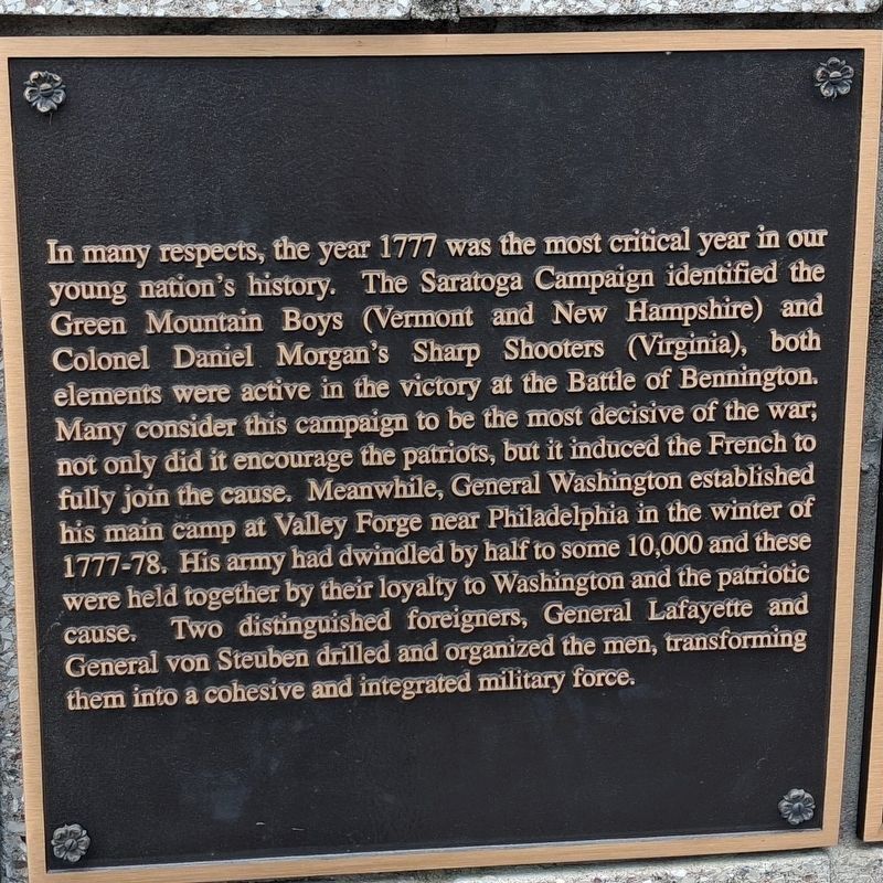 Revolutionary War Marker 2 image. Click for full size.