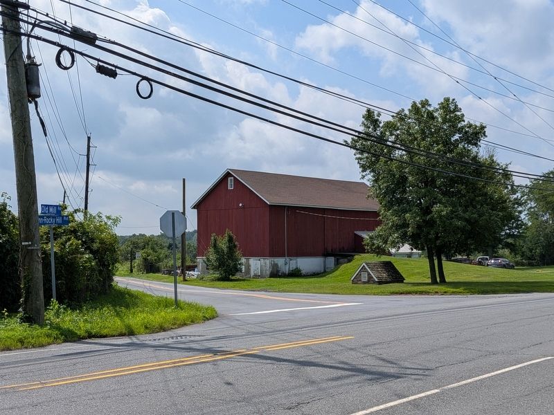 Barn on the Titus Farmstead. Click for full size. Barn on the Titus Farmstead image. Click for full size.