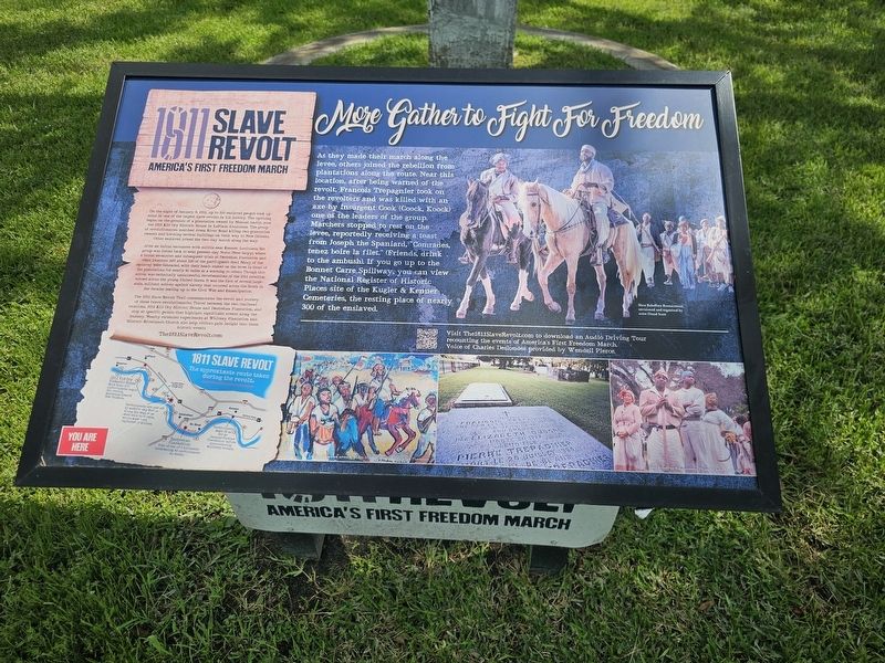 More Gather to Fight For Freedom Marker image. Click for full size.
