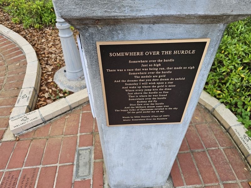 Rodney Milburn Marker. Click for full size. Rodney Milburn Marker image. Click for full size.