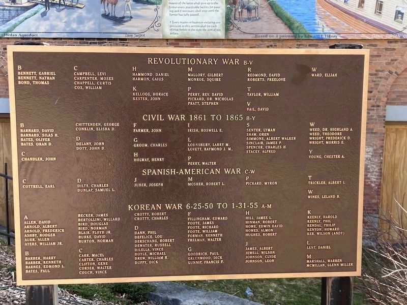 Jordan Veterans Memorial image. Click for full size.