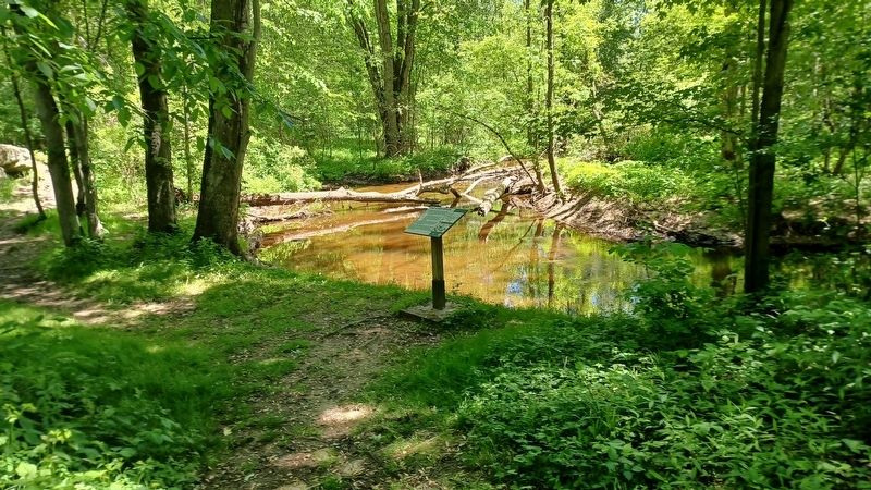 The Cass River Marker. Click for full size. The Cass River Marker image. Click for full size.
