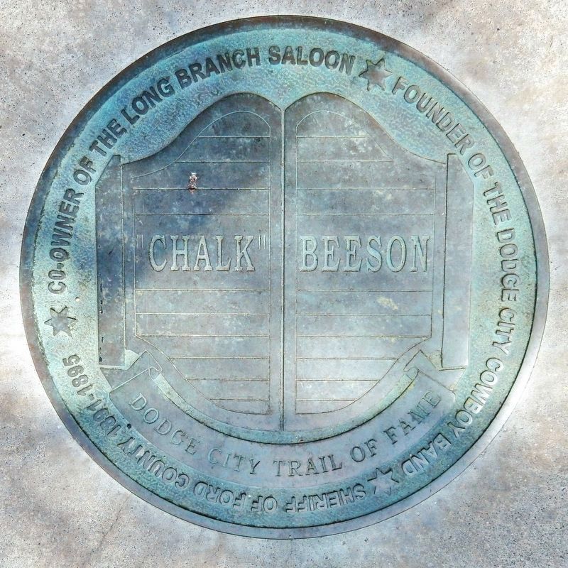“Chalk” Beeson Marker. Click for full size. “Chalk” Beeson Marker image. Click for full size.