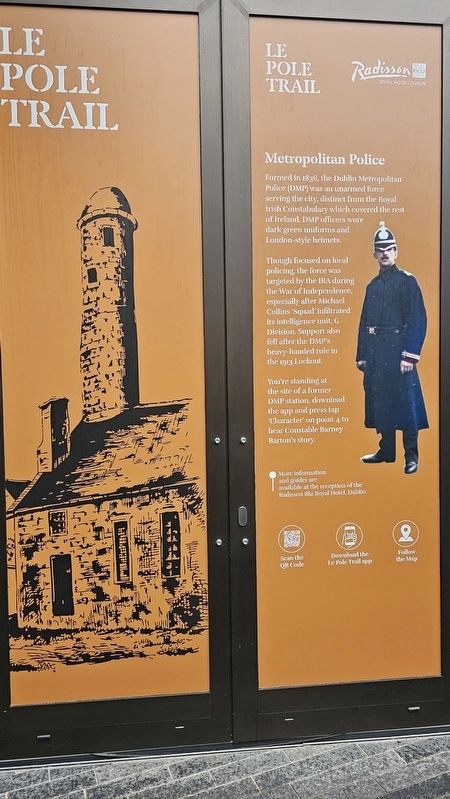 Metropolitan Police Marker. Click for full size. Metropolitan Police Marker image. Click for full size.
