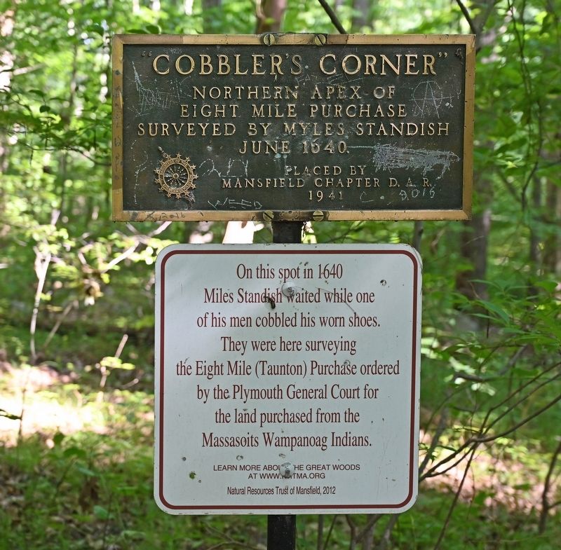Cobbler�s Corner Marker image. Click for full size.