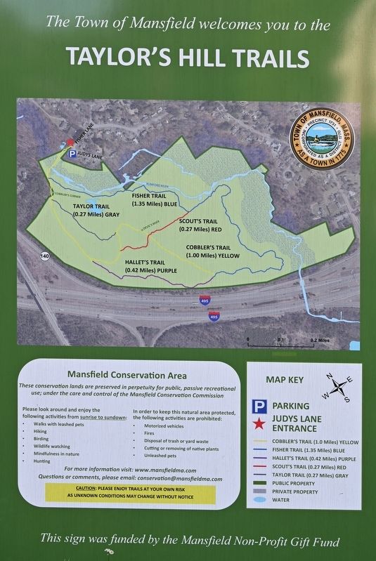 Map of Mansfield Conservation Area image. Click for full size.
