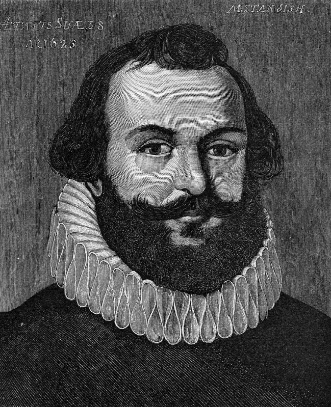 Myles Standish (1584&ndash;1656) image. Click for full size.