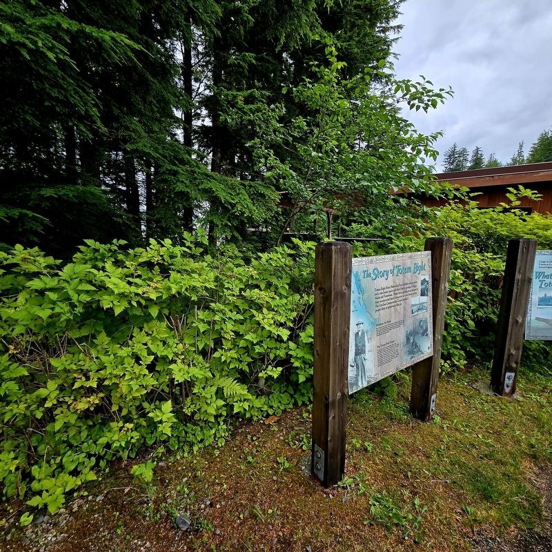 The story of Totem Bight Marker. Click for full size. The story of Totem Bight Marker image. Click for full size.