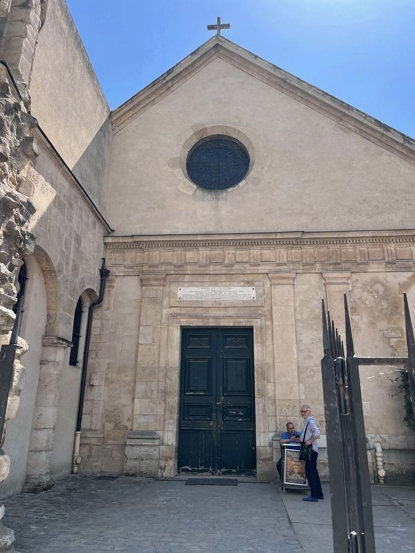 Eglise Saint-Julien-le-Pauvre Marker. Click for full size. Eglise Saint-Julien-le-Pauvre Marker image. Click for full size.
