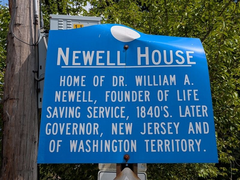 Newell House Marker. Click for full size. Newell House Marker image. Click for full size.