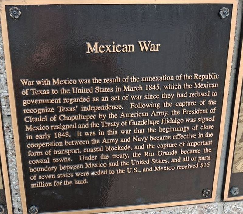 Mexican War Marker image. Click for full size.