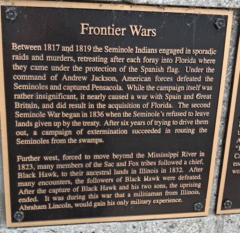 Froniter Wars Marker. Click for full size. Froniter Wars Marker image. Click for full size.