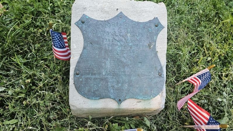Company E, 307th Infantry, 77th Division Marker. Click for full size. Company E, 307th Infantry, 77th Division Marker image. Click for full size.