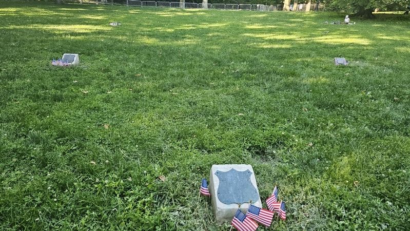 Company E, 307th Infantry, 77th Division Marker. Click for full size. Company E, 307th Infantry, 77th Division Marker image. Click for full size.