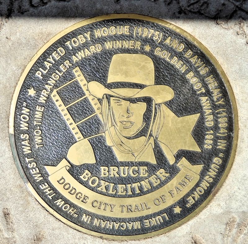 Bruce Boxleitner Marker. Click for full size. Bruce Boxleitner Marker image. Click for full size.