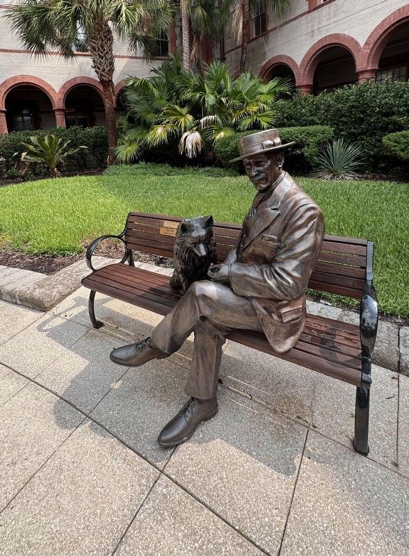 Henry Flagler statue. Click for full size. Henry Flagler statue image. Click for full size.