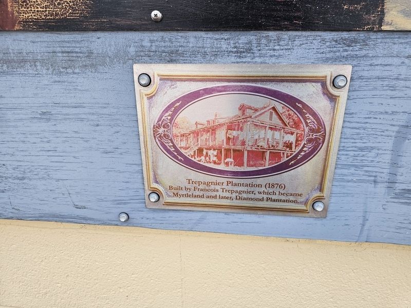 Trepagnier Plantation Marker. Click for full size. Trepagnier Plantation Marker image. Click for full size.